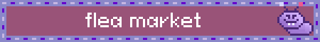 flea market blinkie